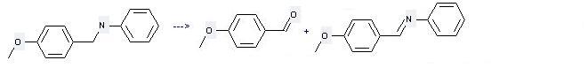 (4-Methoxy-benzyl)-phenyl-amine can be used to produce 4-Methoxy-benzaldehyde and N-(4-Methoxy-benzylidene)-aniline.